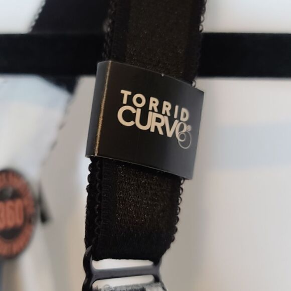 42F Torrid White Balconette Bra Full Coverage Back Smoothing Underwire Lingerie. - Picture 4 of 8